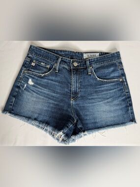 AG Adriano Goldschmied "The Bryn" Ex-Boyfriend Cut-Off Shorts - Size 27 🔥